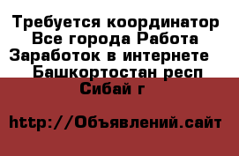 Требуется координатор - Все города Работа » Заработок в интернете   . Башкортостан респ.,Сибай г.